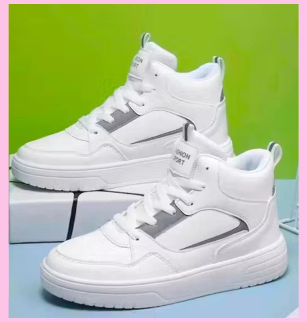 FOOT HAVEN Men's White Casual Shoes